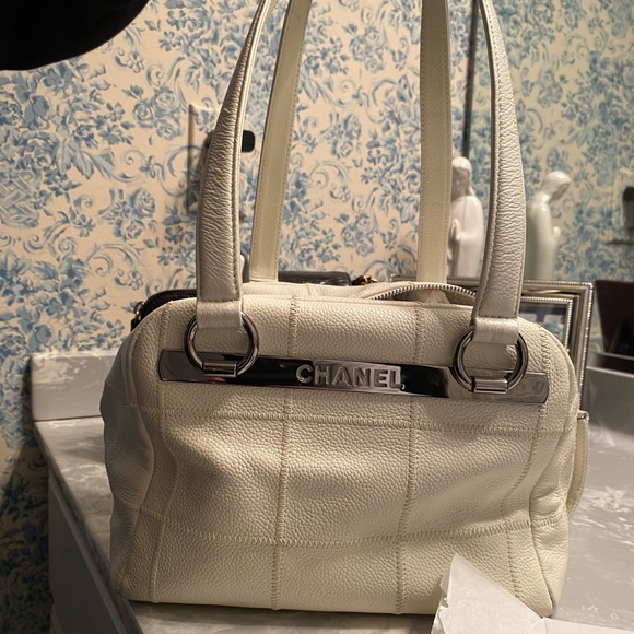 CHANEL Bags Vintage Chanel Bowling Bag Poshmark